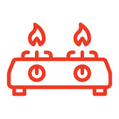 Gas stove icon